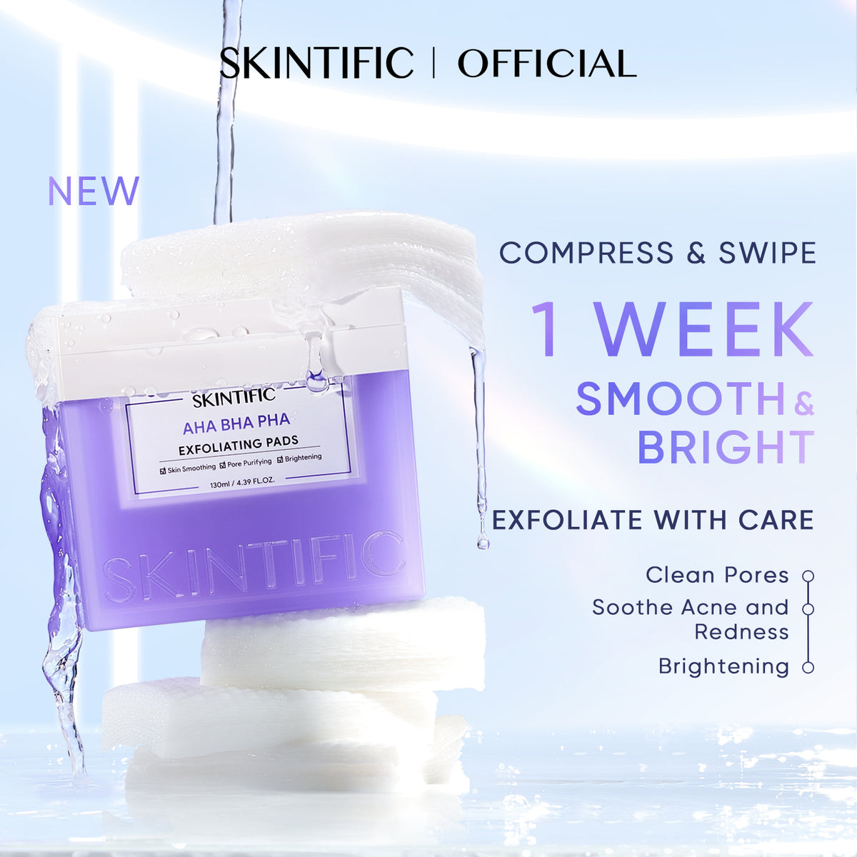 AHA BHA PHA Exfoliating Pads