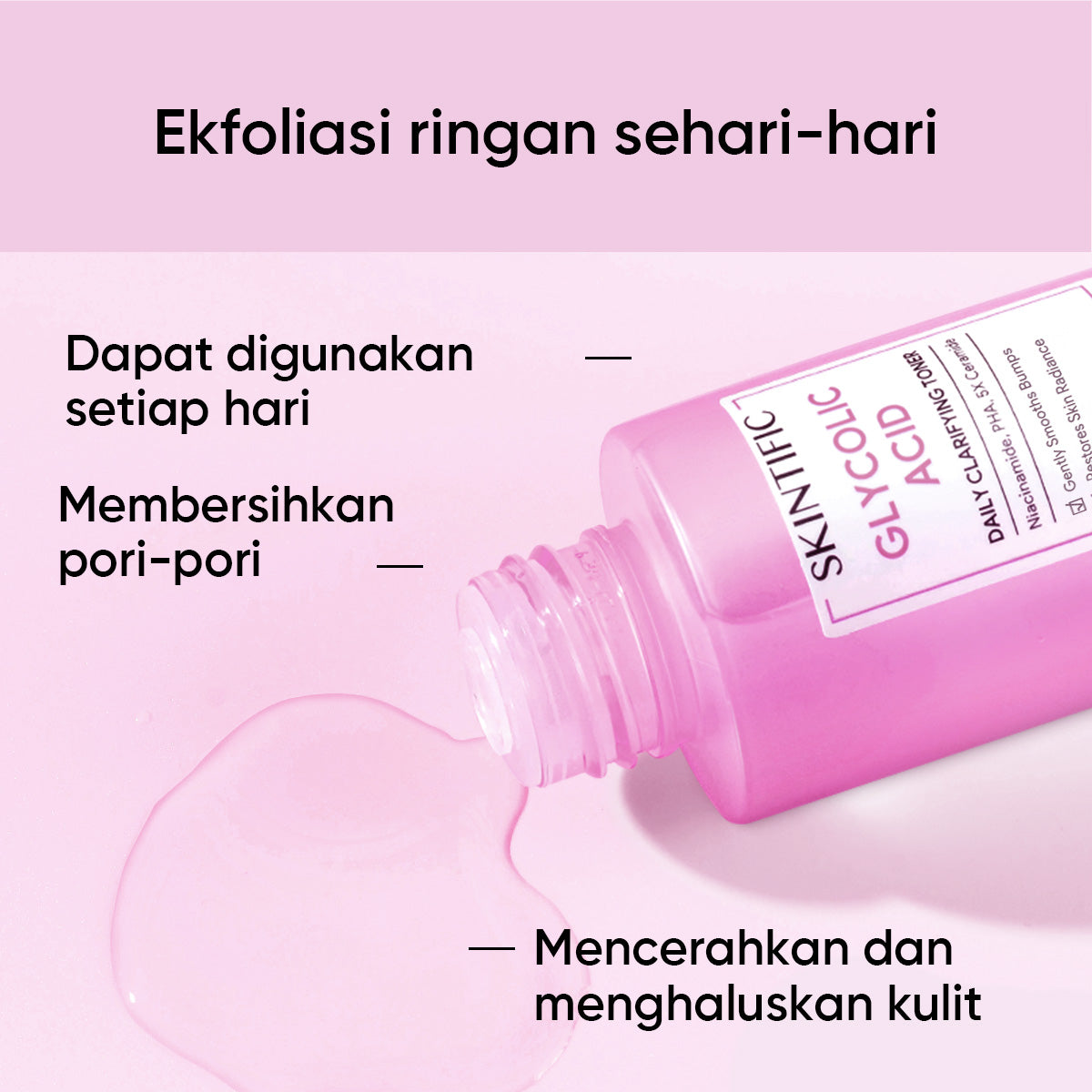Glycolic Acid Exfoliating Daily Clarifying Toner