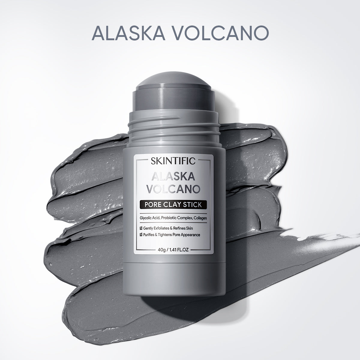 Alaska Volcano Pore Clay Stick
