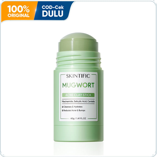 Stik Masker Tanah Liat Mugwort untuk Perawatan Jerawat