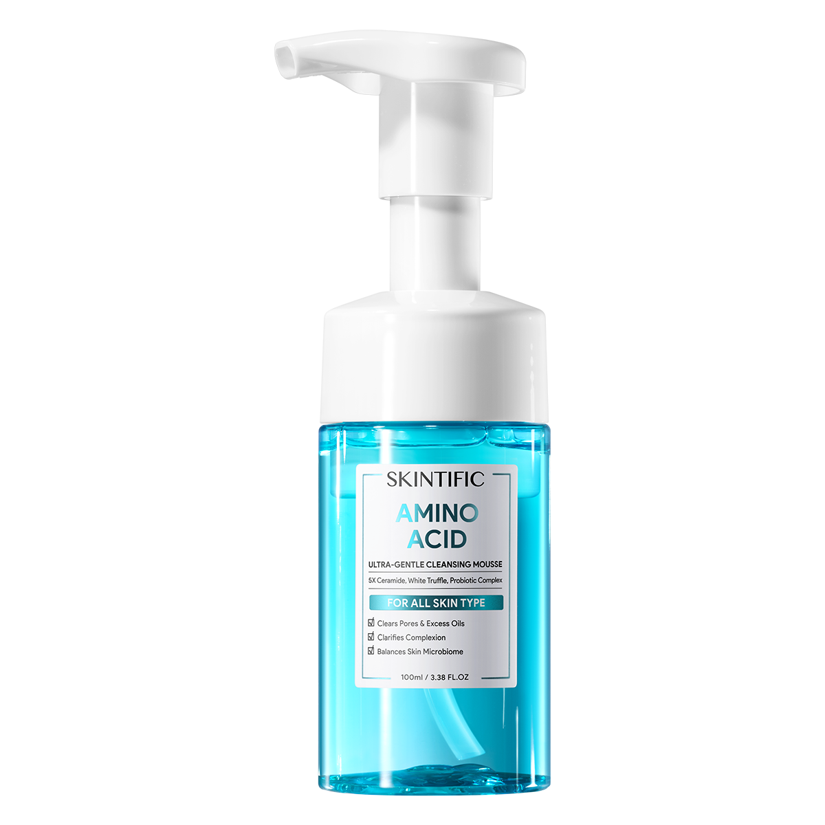 Mousse Pembersih Ultra Lembut Asam Amino