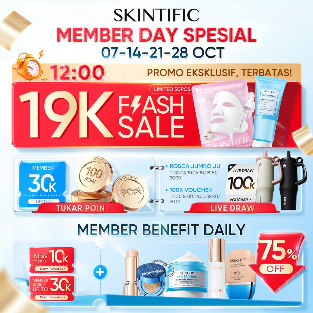 SKINTIFlC -NIACINAMIDE BRIGHTENING DAILY MASK 30sheets|Hydrate Glow sheet masker wajah masker komedo dan pori skincare skintific masker wajah 1box sheetmask 30 days sleeping mask masker mencerahkan wajah kusam clay mask claming pore treatment