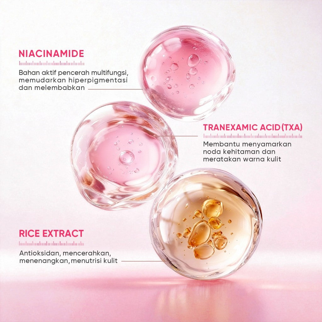 SKINTIFlC -NIACINAMIDE BRIGHTENING DAILY MASK 30sheets|Hydrate Glow sheet masker wajah masker komedo dan pori skincare skintific masker wajah 1box sheetmask 30 days sleeping mask masker mencerahkan wajah kusam clay mask claming pore treatment