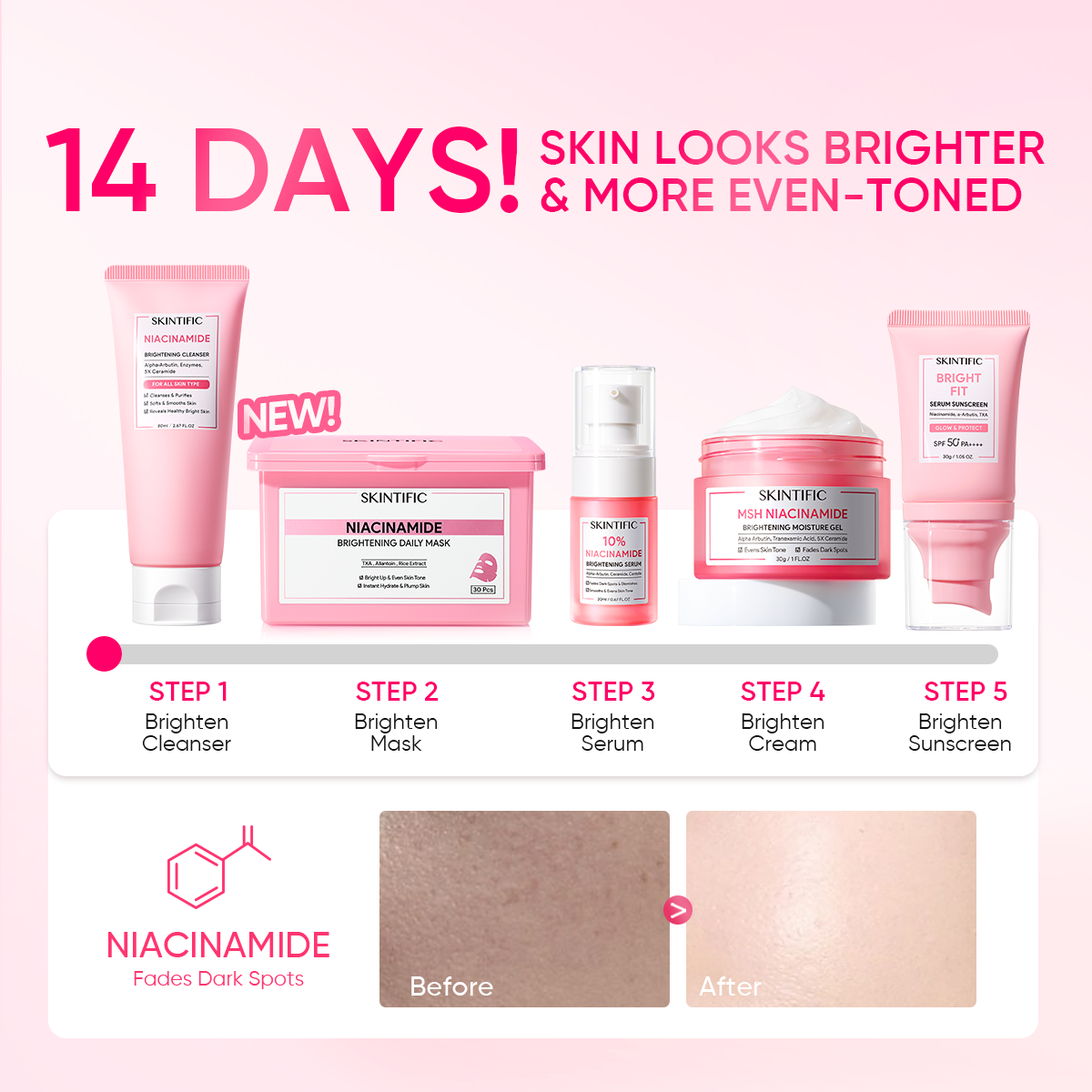 5PCS! Glowing Set